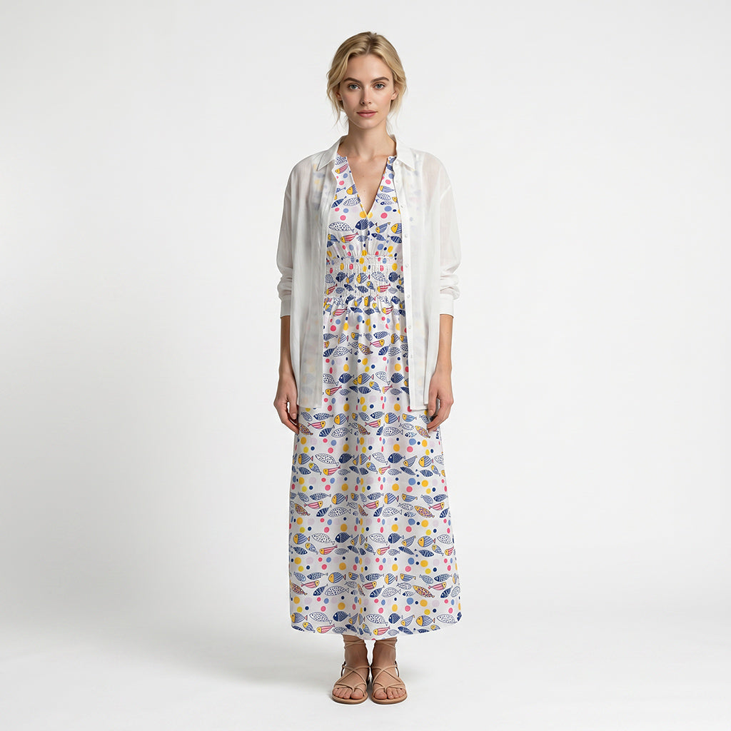 Shelby - White Cotton Voile Woven Fabric