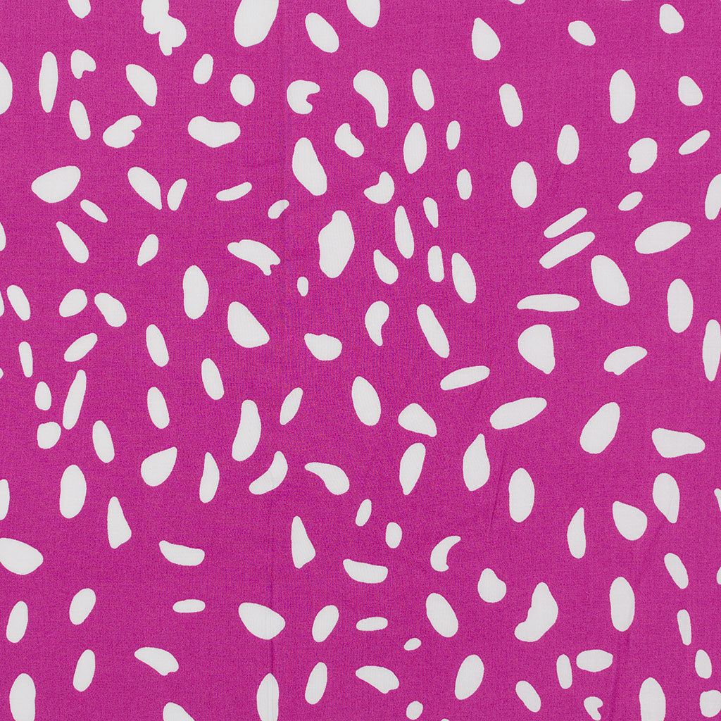 Sierra - Mulberry Shapes Viscose Poplin Woven Fabric