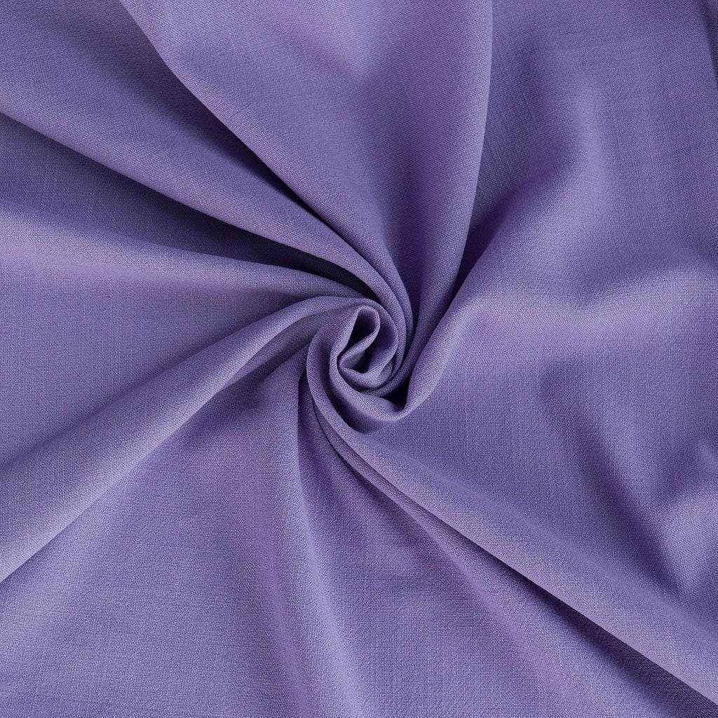 Spa - Lilac Pastel Viscose Linen Silky Noil Woven Fabric