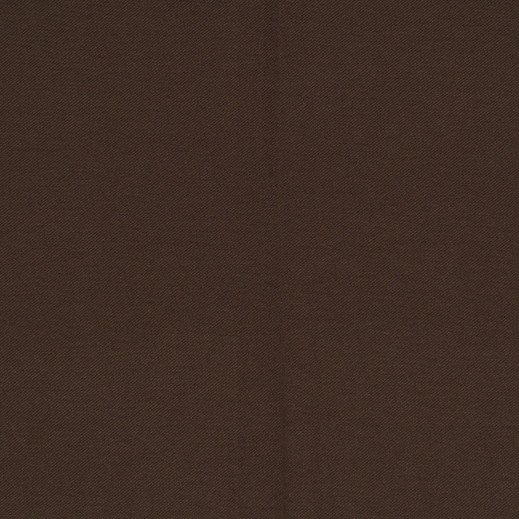 Turin - Cedar Brown Twill Viscose Rich Ponte de Roma Stretch Fabric