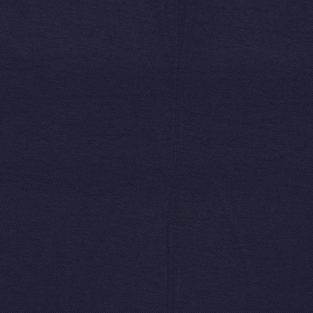 Turin - Navy Twill Viscose Rich Ponte de Roma Stretch Fabric