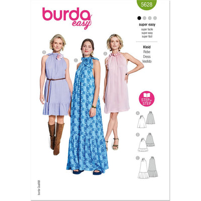 Burda Style Pattern 5628 Misses Dresses B5628 Image 1 From Patternsandplains.com