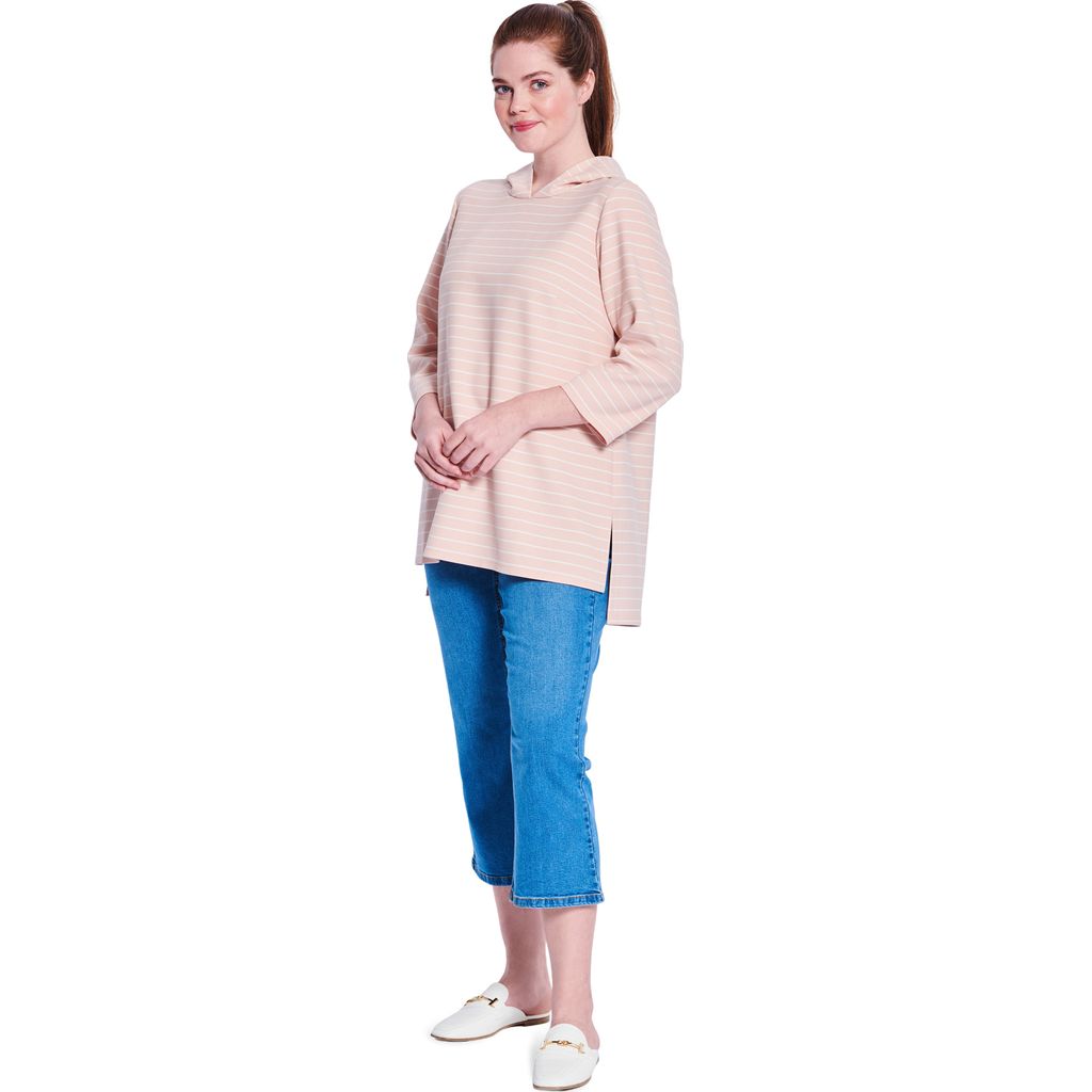 Burda Style Pattern 5651 Misses Hoodie and Dress B5651 Image 4 From Patternsandplains.com