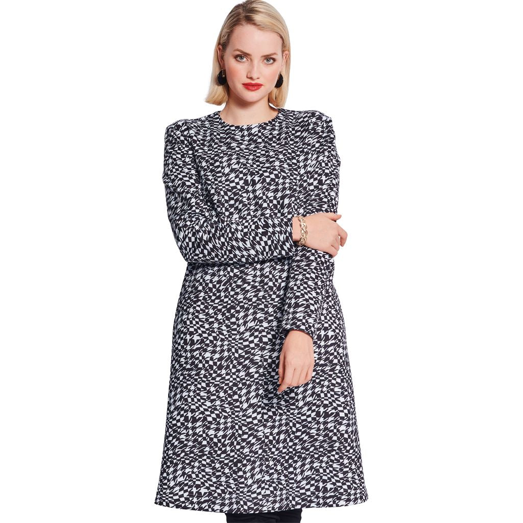 Burda Style Pattern 5677 Misses Dress and Shirt B5677 Image 2 From Patternsandplains.com