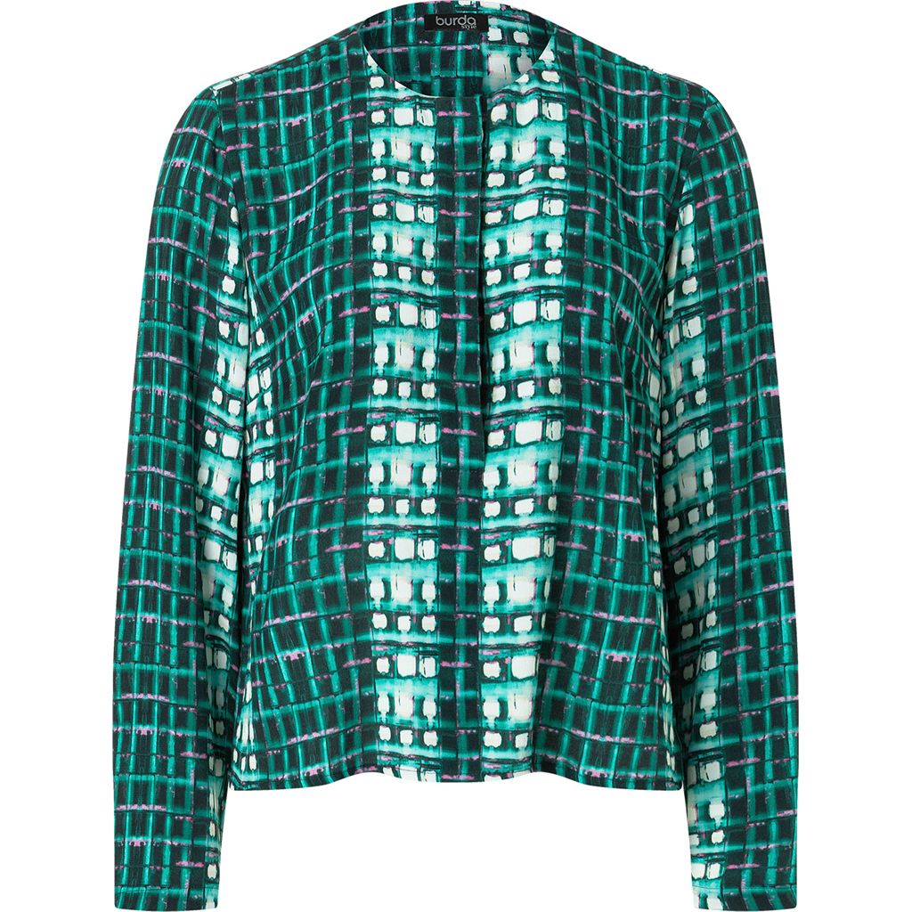 Burda Style Pattern 5678 Misses Dress and Blouse B5678 Image 5 From Patternsandplains.com