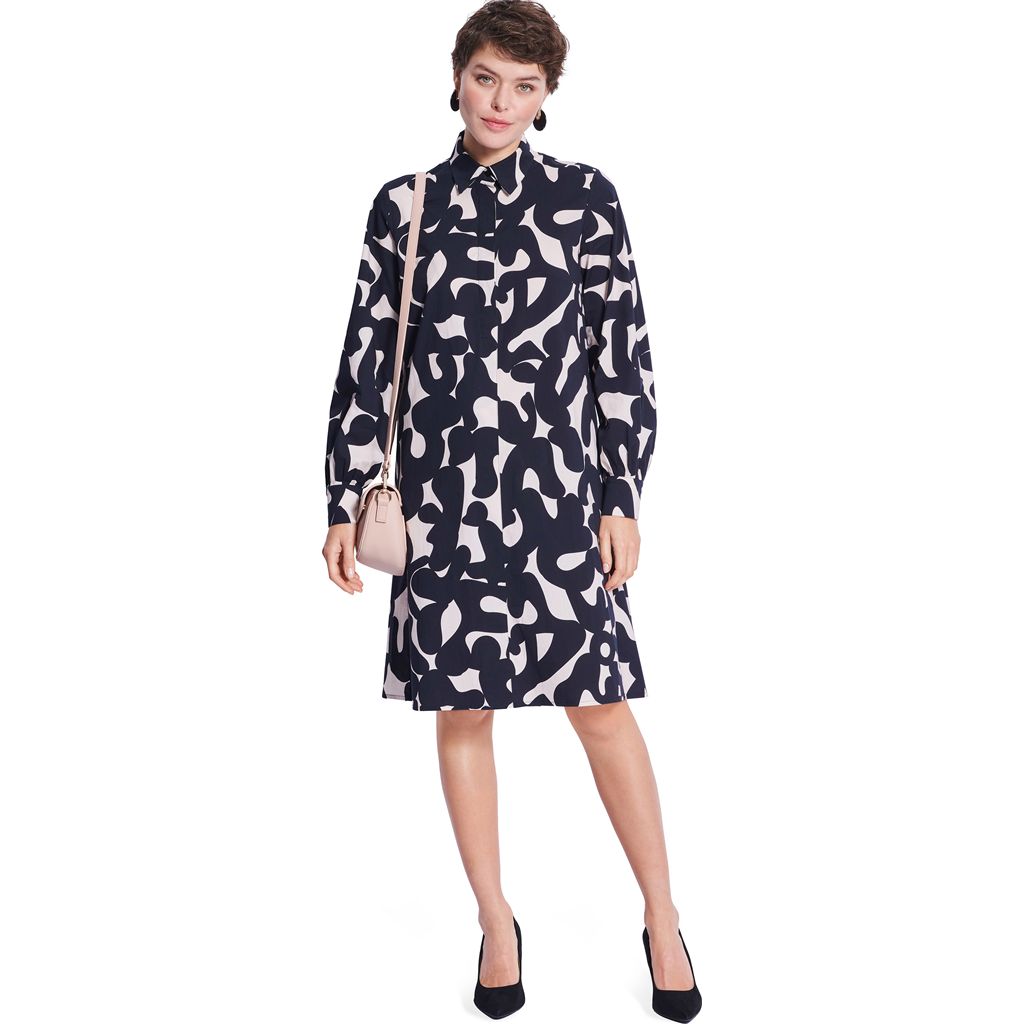 Burda Style Pattern 5678 Misses Dress and Blouse B5678 Image 6 From Patternsandplains.com