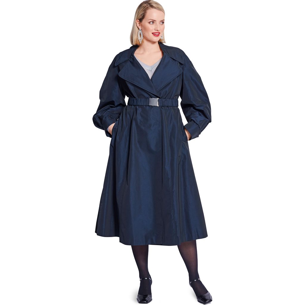 Burda Style Pattern 5683 Misses Coats B5683 Image 3 From Patternsandplains.com