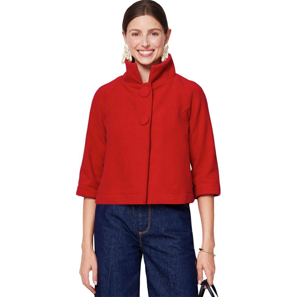 Burda Style Pattern 5688 Misses Coats and Jackets B5688 Image 4 From Patternsandplains.com