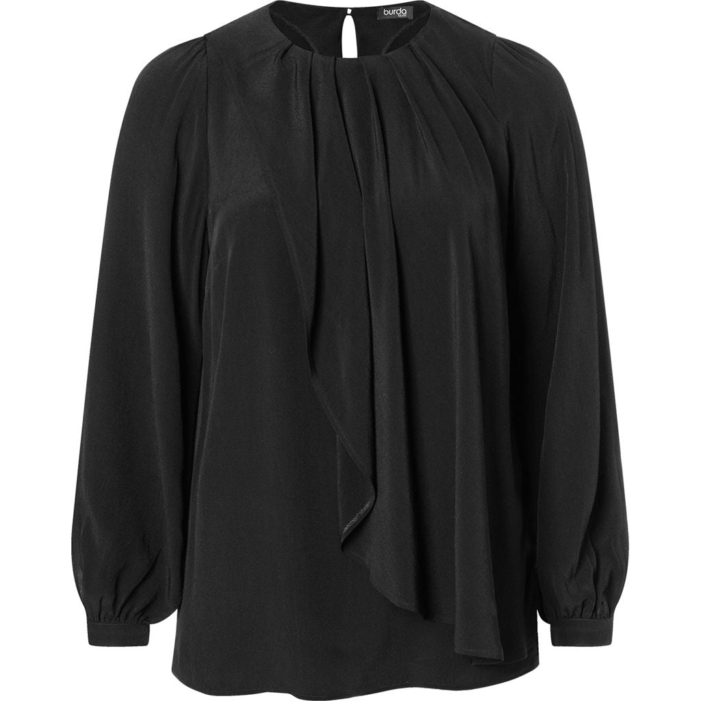 Burda Style Pattern 5692 Misses Blouse and Shirt B5692 Image 4 From Patternsandplains.com