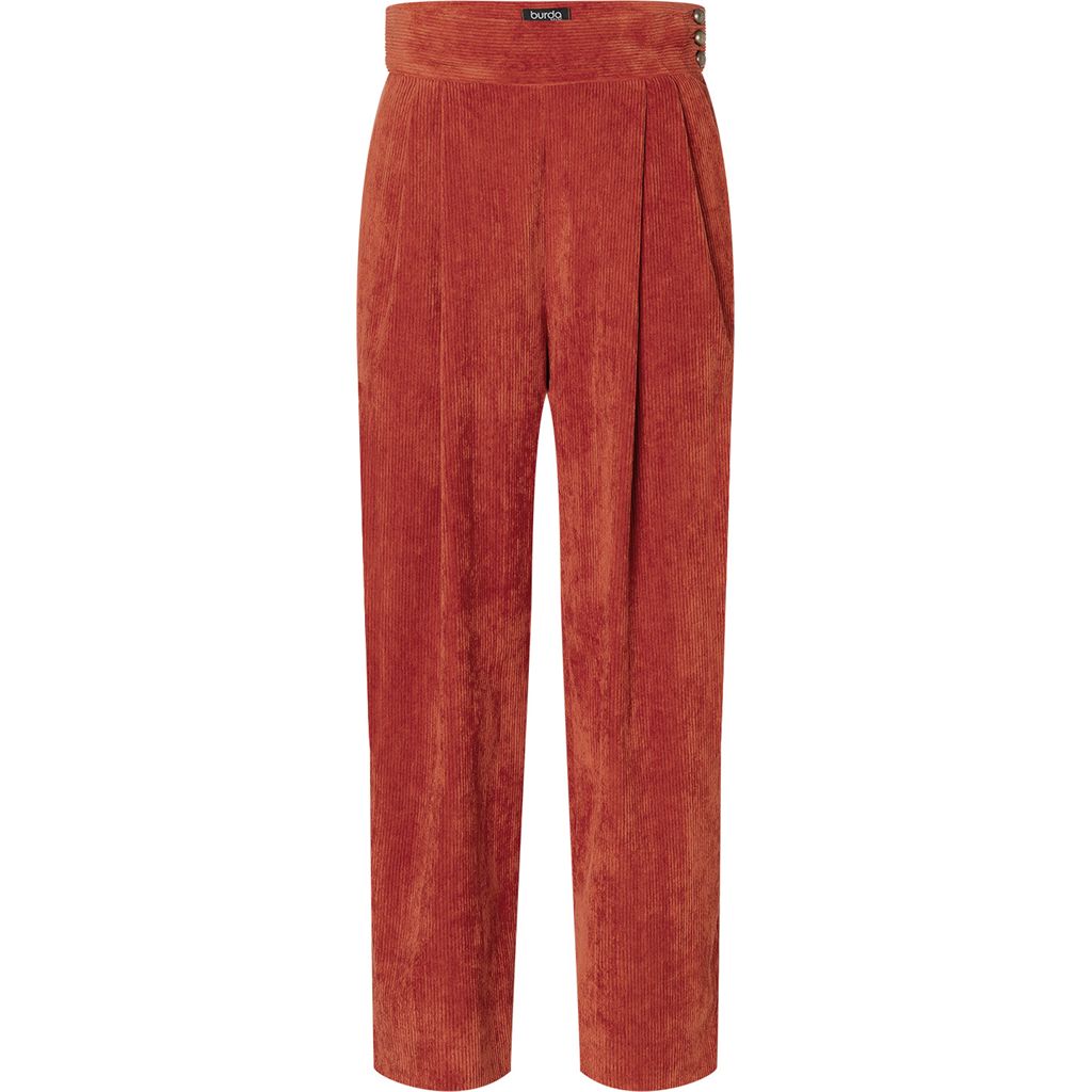 Burda Style Pattern 5699 Misses Trousers B5699 Image 4 From Patternsandplains.com