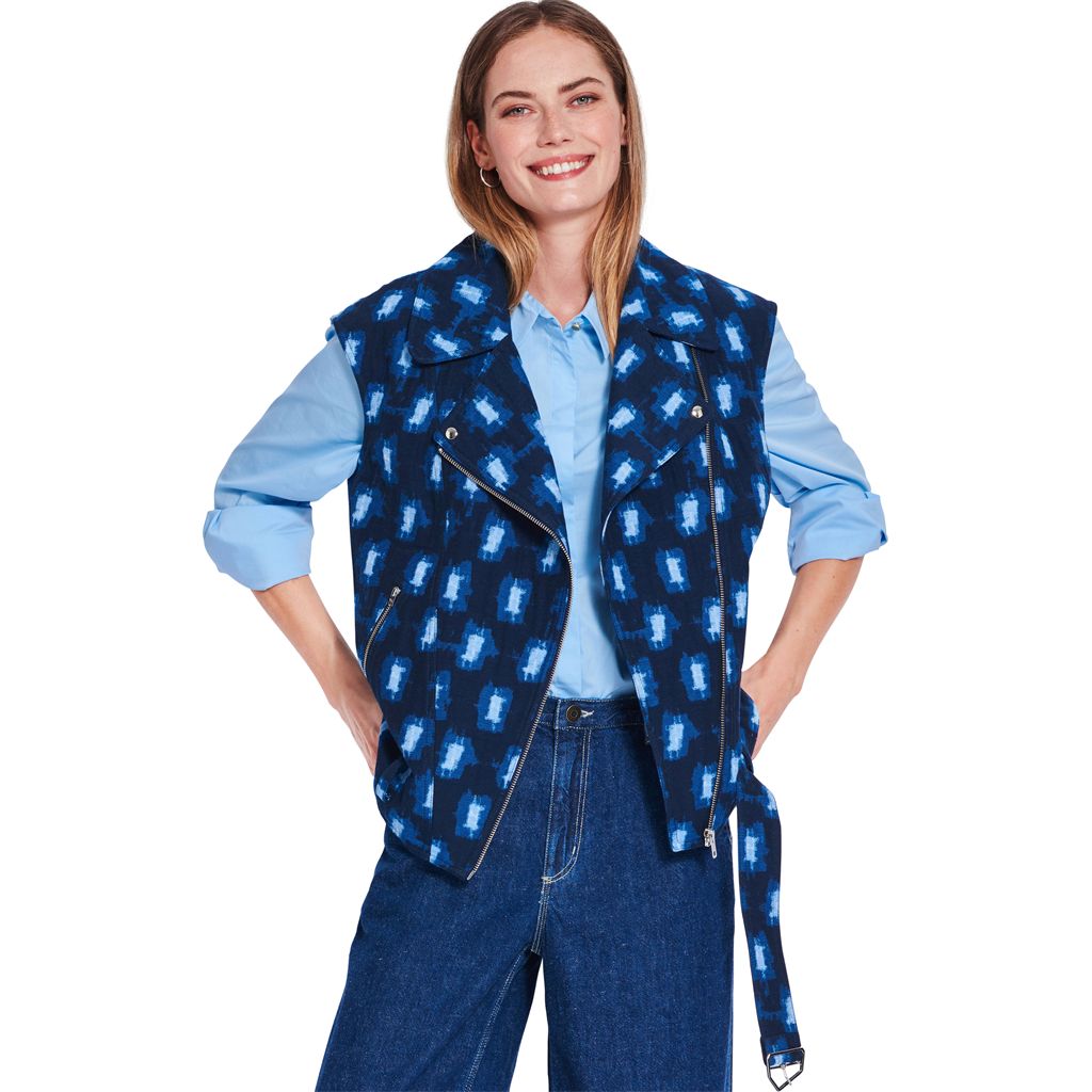 Burda Style Pattern 5714 Misses Vests B5714 Image 2 From Patternsandplains.com