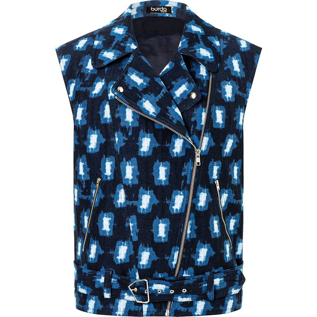 Burda Style Pattern 5714 Misses Vests B5714 Image 4 From Patternsandplains.com