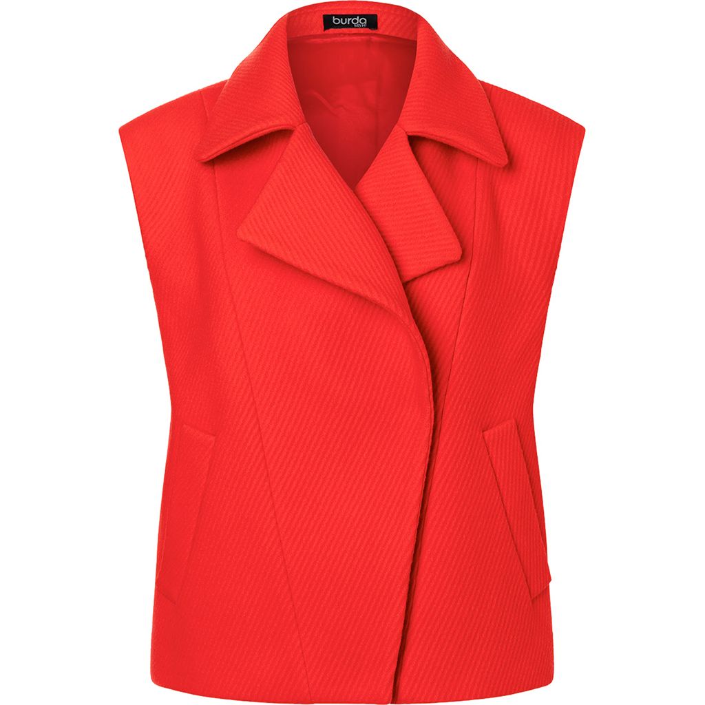 Burda Style Pattern 5714 Misses Vests B5714 Image 5 From Patternsandplains.com