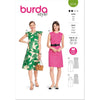 Burda Style Pattern 5719 Misses Dress B5719 Image 1 From Patternsandplains.com