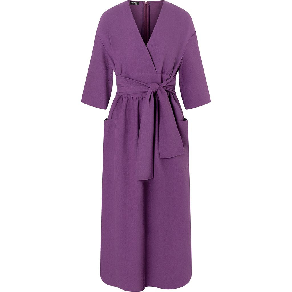 Burda Style Pattern 5724 Misses Dress B5724 Image 4 From Patternsandplains.com