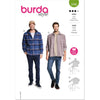 Burda Style Pattern 5768 Mens Jacket B5768 Image 1 From Patternsandplains.com