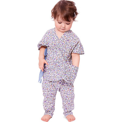 Burda Style Pattern 9191 Babies Tunic and Pants B9191 Image 3 From Patternsandplains.com