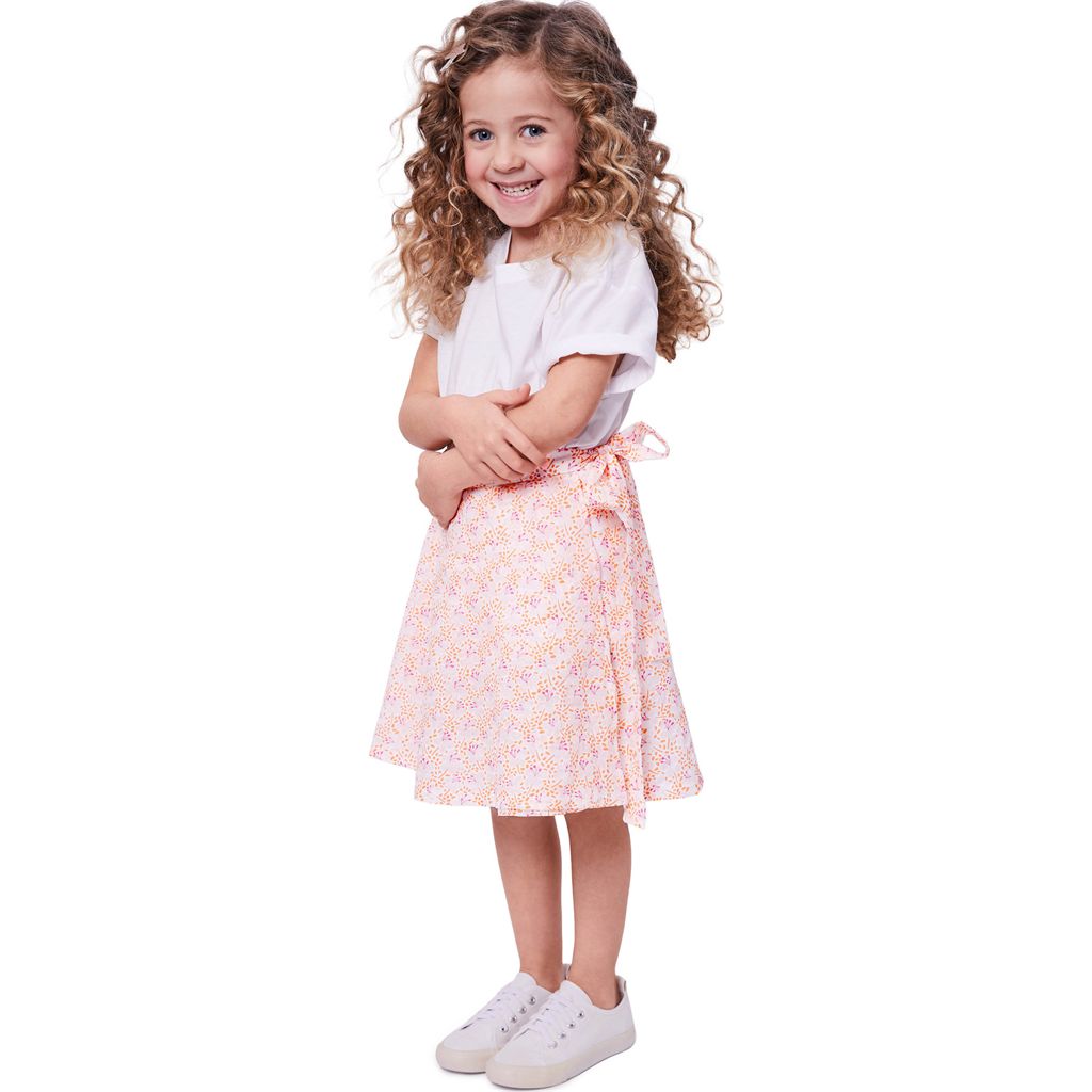 Burda Style Pattern 9194 Childrens Skirt B9194 Image 2 From Patternsandplains.com