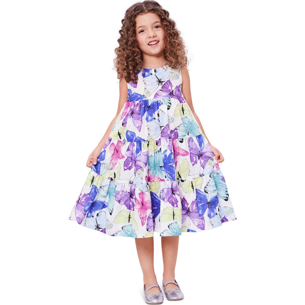 Burda Style Pattern 9197 Childrens Dresses B9197 Image 2 From Patternsandplains.com
