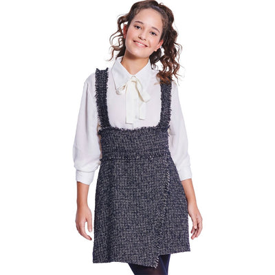 Burda Style Pattern 9198 Childrens Dress and Skirt B9198 Image 3 From Patternsandplains.com