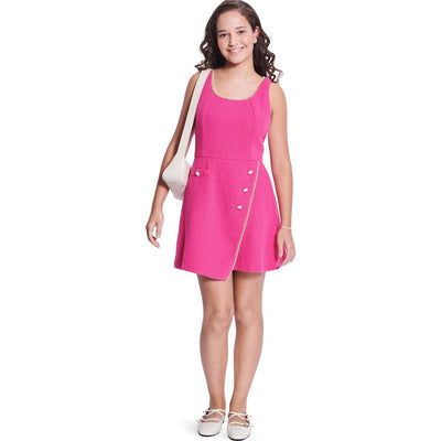 Burda Style Pattern 9198 Childrens Dress and Skirt B9198 Image 6 From Patternsandplains.com