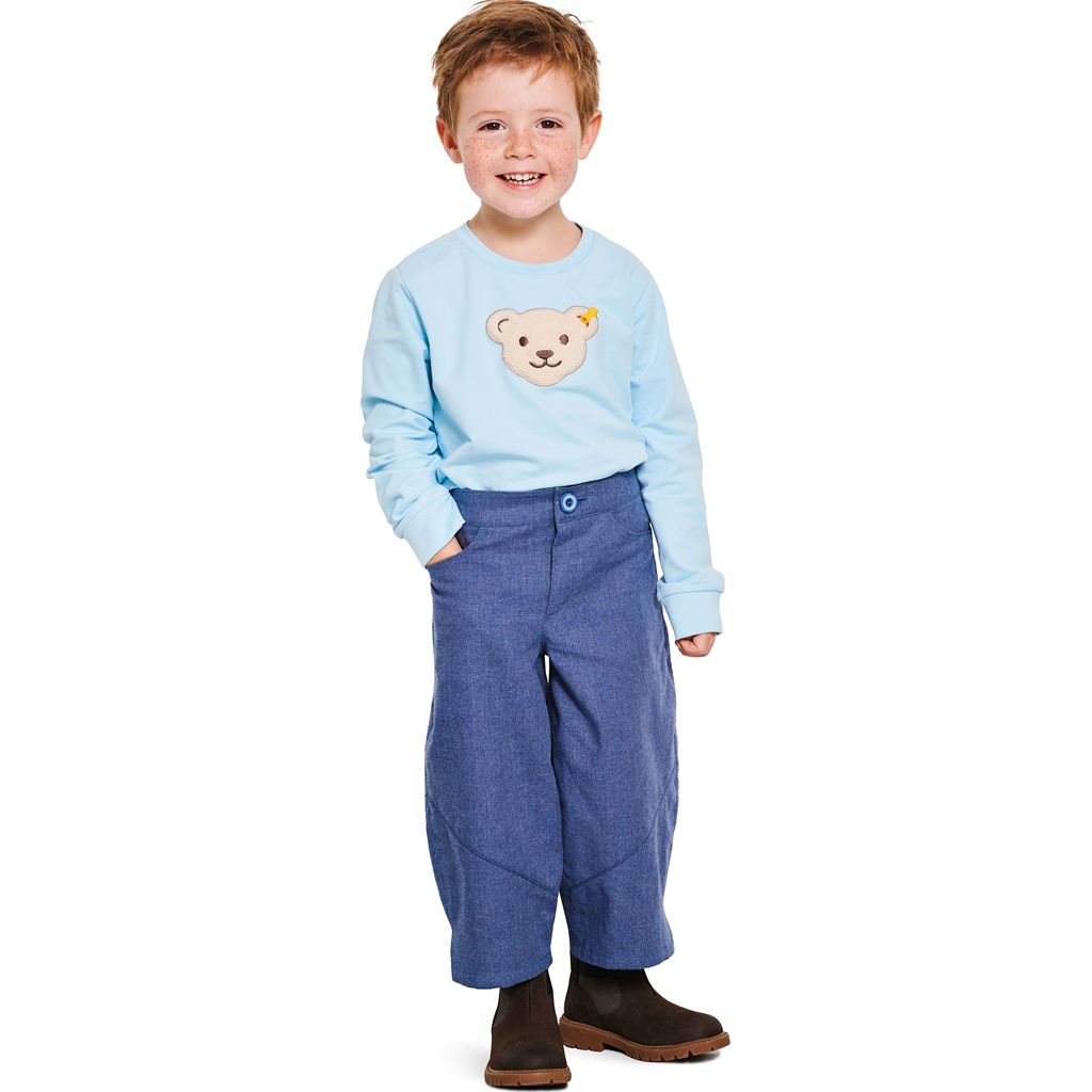 Burda Style Pattern 9199 Childrens Bloomers and Cardigan B9199 Image 2 From Patternsandplains.com