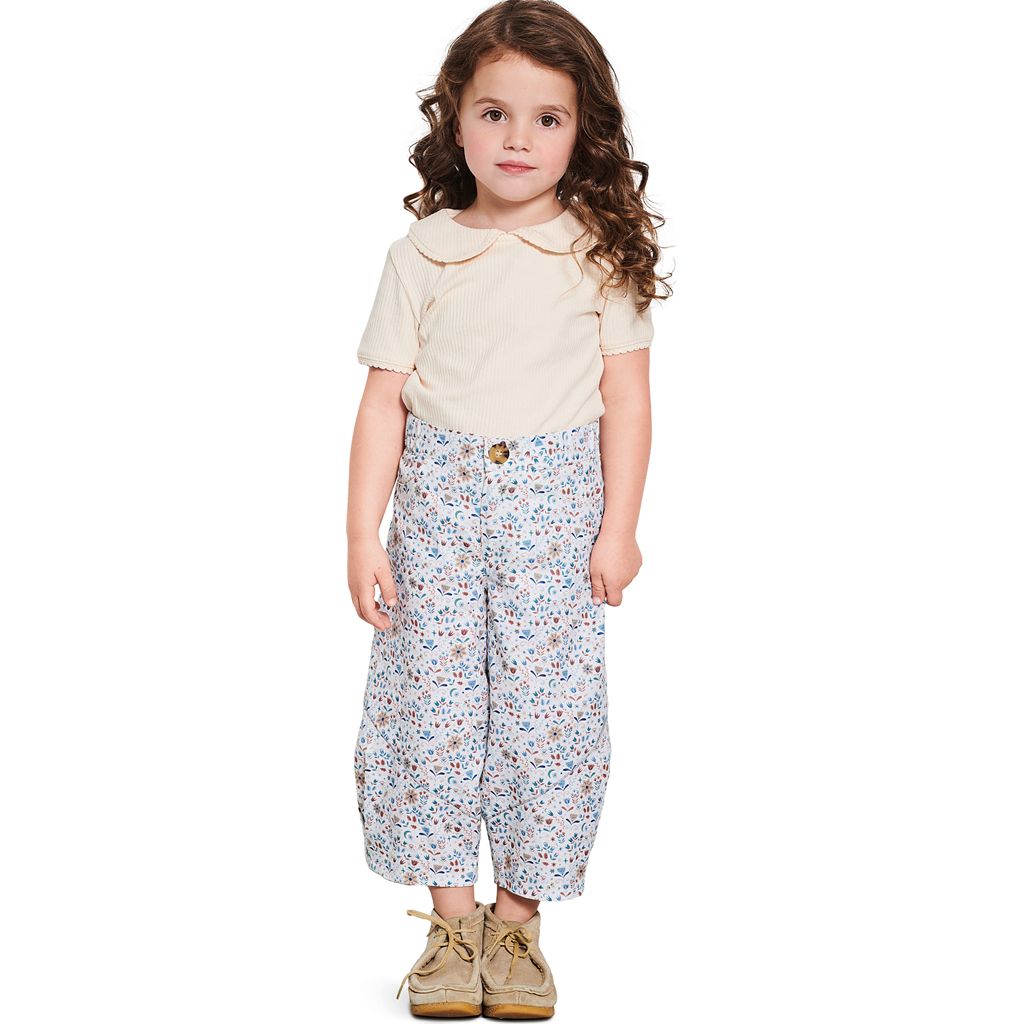 Burda Style Pattern 9199 Childrens Bloomers and Cardigan B9199 Image 3 From Patternsandplains.com