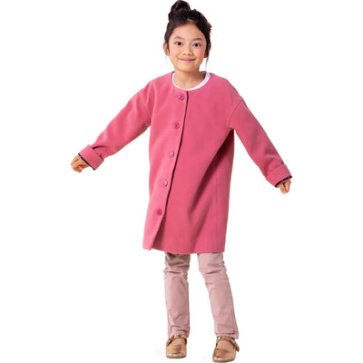 Burda Style Pattern 9207 Childrens Coats B9207 Image 6 From Patternsandplains.com