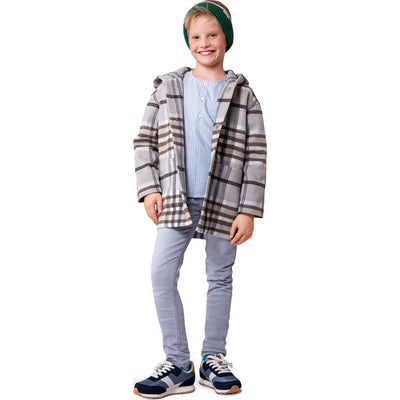 Burda Style Pattern 9207 Childrens Coats B9207 Image 7 From Patternsandplains.com