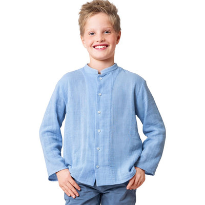 Burda Style Pattern 9209 Childrens Shirt B9209 Image 2 From Patternsandplains.com