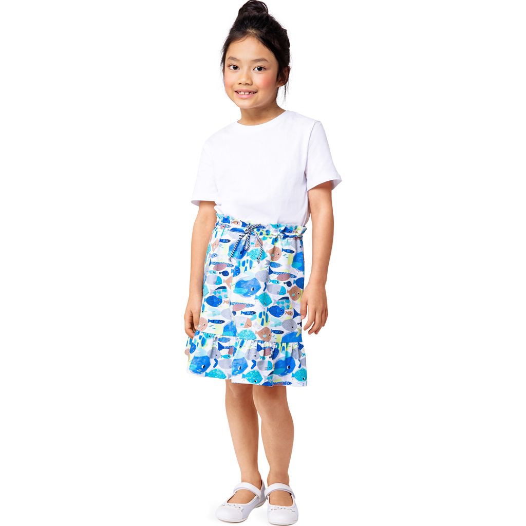 Burda Style Pattern 9210 Childrens Mini Skirts B9210 Image 5 From Patternsandplains.com