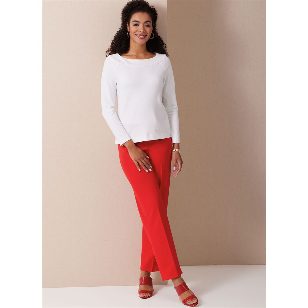 Butterick Pattern B6975 Misses Jacket Knit Top and Dress and Pants by Palmer Pletsch 6975 Image 10 From Patternsandplains.com