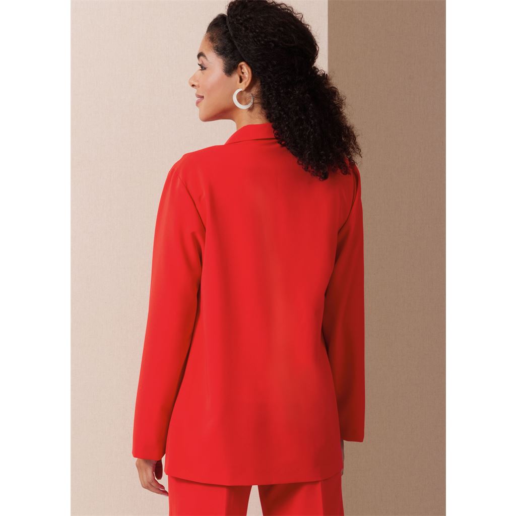 Butterick Pattern B6975 Misses Jacket Knit Top and Dress and Pants by Palmer Pletsch 6975 Image 12 From Patternsandplains.com