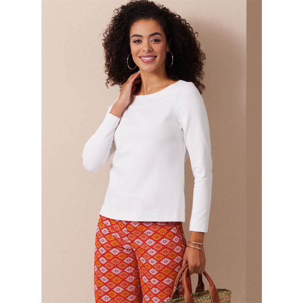 Butterick Pattern B6975 Misses Jacket Knit Top and Dress and Pants by Palmer Pletsch 6975 Image 4 From Patternsandplains.com