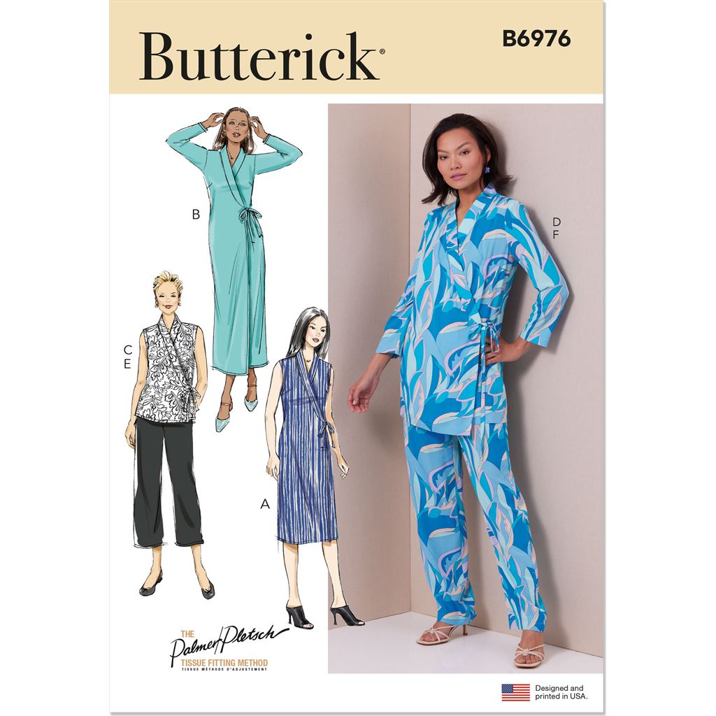 Butterick Pattern B6976 Misses Lounge Set by Palmer Pletsch 6976 Image 1 From Patternsandplains.com