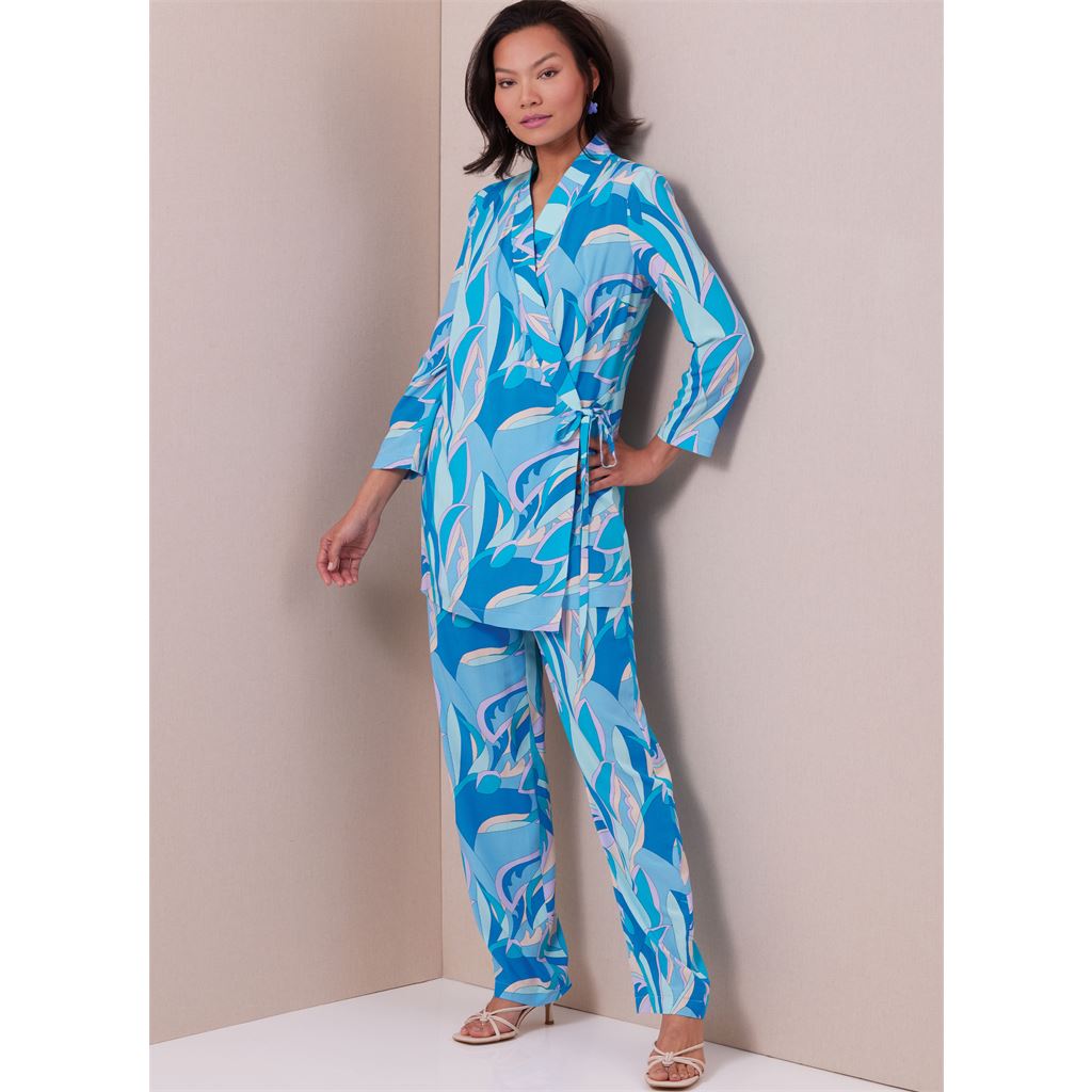 Butterick Pattern B6976 Misses Lounge Set by Palmer Pletsch 6976 Image 6 From Patternsandplains.com