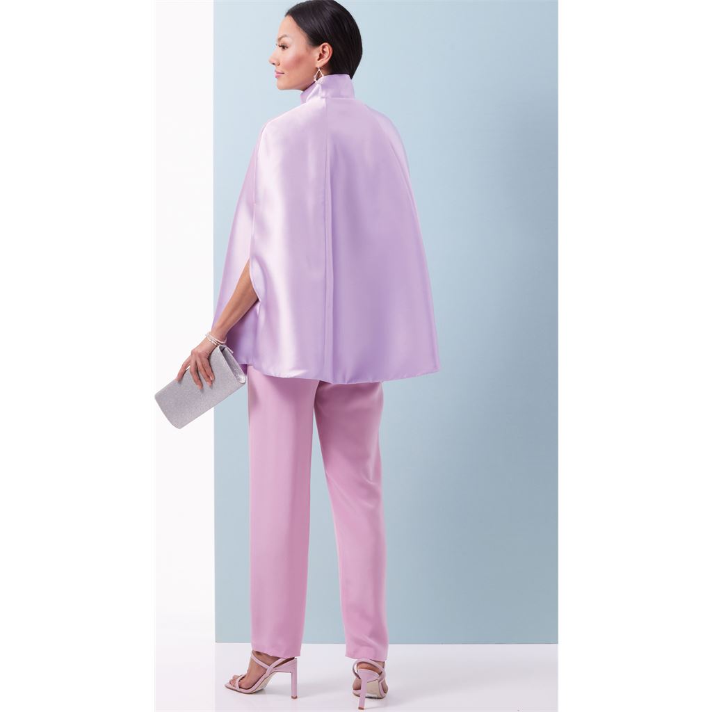 Butterick Pattern B6978 Misses and Womens Cape Top and Pants 6978 Image 8 From Patternsandplains.com
