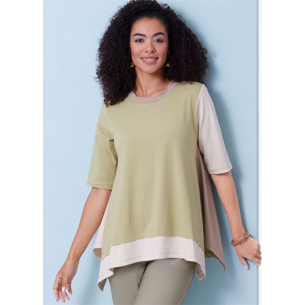 Butterick Pattern B6981 Misses Tops by Katherine Tilton 6981 Image 3 From Patternsandplains.com