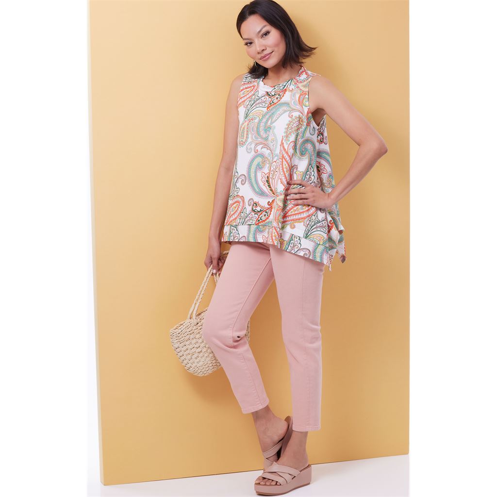 Butterick Pattern B6981 Misses Tops by Katherine Tilton 6981 Image 4 From Patternsandplains.com