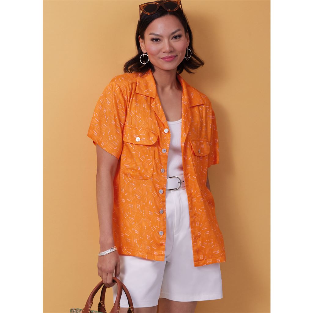 Butterick Pattern B6984 Unisex Shirts Shorts and Pants 6984 Image 2 From Patternsandplains.com