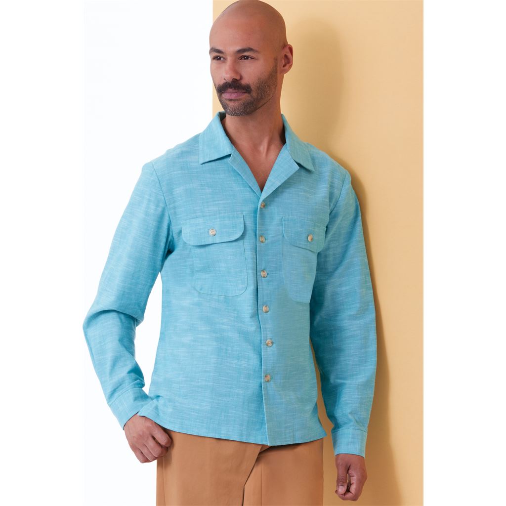 Butterick Pattern B6984 Unisex Shirts Shorts and Pants 6984 Image 3 From Patternsandplains.com