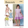 Butterick Pattern B7004 Childrens Dresses Top Shorts and Pants 7004 Image 1 From Patternsandplains.com