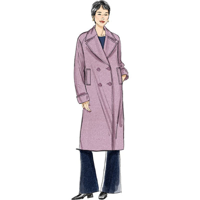 Butterick Pattern B7007 Misses Jacket and Coat 7007 Image 3 From Patternsandplains.com