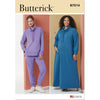 Butterick Pattern B7014 Misses and Womens Lounge Dress Top and Pants 7014 Image 1 From Patternsandplains.com