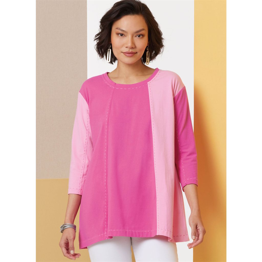 Butterick Pattern B7023 Misses Knit Tunics by Katherine Tilton 7023 Image 3 From Patternsandplains.com