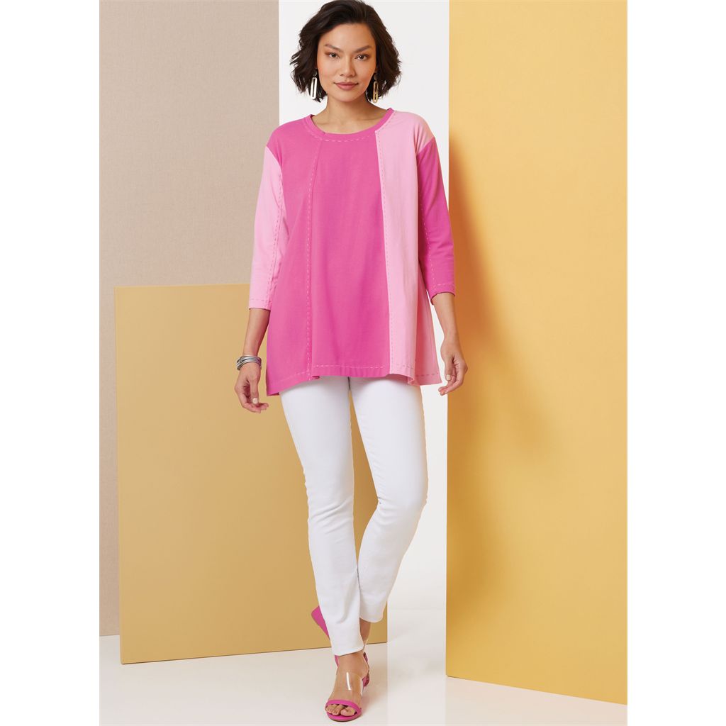 Butterick Pattern B7023 Misses Knit Tunics by Katherine Tilton 7023 Image 5 From Patternsandplains.com