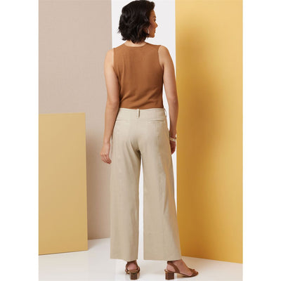 Butterick Pattern B7024 Misses Pants in Two Lengths and Tie Belt 7024 Image 4 From Patternsandplains.com