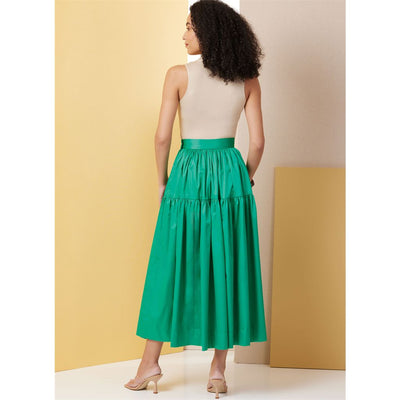 Butterick Pattern B7025 Misses Skirts 7025 Image 4 From Patternsandplains.com