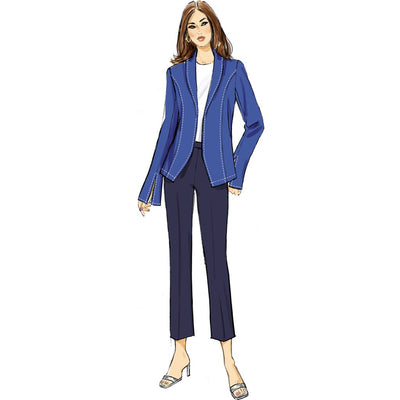 Butterick Pattern B7026 Misses Jackets by Palmer Pletsch Tammie Ponstler 7026 Image 3 From Patternsandplains.com