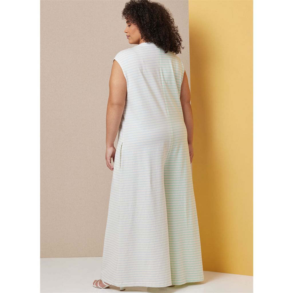 Butterick Pattern B7029 Misses and Womens Knit Jumpsuits 7029 Image 5 From Patternsandplains.com